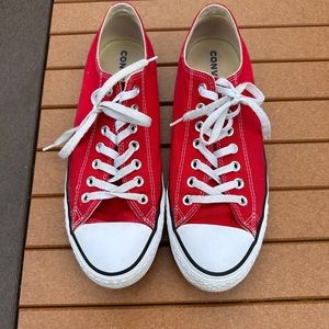 Converse All Star Red size 10